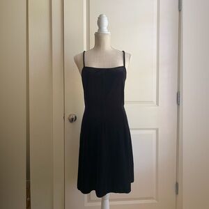 Black Velvet Knitwit Vintage Y2K Dress